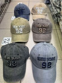 Czapki męskie z daszkiem (uniwersalny/12szt)