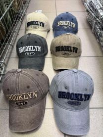 Czapki męskie z daszkiem (uniwersalny/12szt)