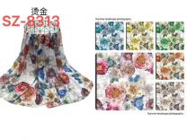 Szaliki damskie (uniwersalny/12szt)