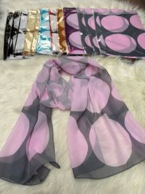 Szaliki damskie (uniwersalny/12szt)