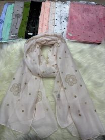 Szaliki damskie (uniwersalny/12szt)