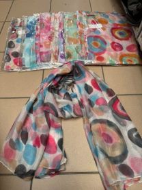 Szaliki damskie (uniwersalny/12szt)