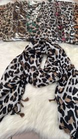 Szaliki damskie (uniwersalny/12szt)