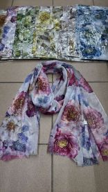 Szaliki damskie (uniwersalny/12szt)