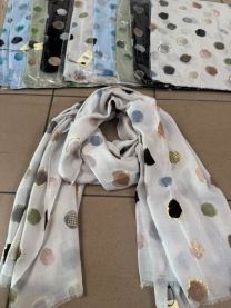 Szaliki damskie (uniwersalny/12szt)