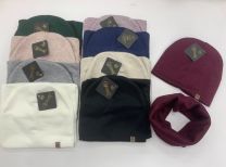 Komplet Czapki damskie (uniwersalny/12kompletów)