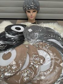 Beret damskie (uniwersalny/12szt)