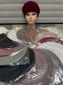 Beret damskie (uniwersalny/12szt)