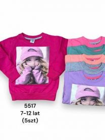 Bluzka dziewczęca Turecka (7-12LAT/10szt)