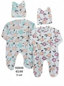 Kombinezony Niemowlęce Turecka (62-68/12szt)