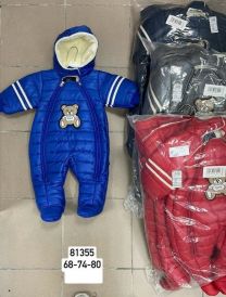 Kombinezony Niemowlęce Turecka (68-80/12szt)