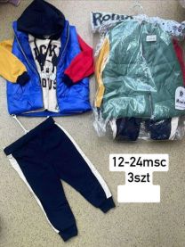 Komplet Chłopięce Turecka (12-24M/12kpt)