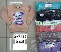 Bluzka dziewczęca Turecka (2-7LAT/10szt)