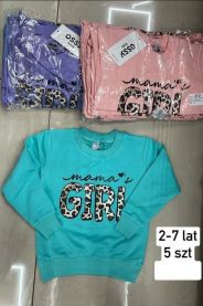 Bluzka dziewczęca Turecka (2-7LAT/10szt)