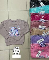 Bluzka dziewczęca Turecka (2-7LAT/10szt)