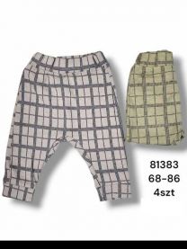 Spodnie niemowlęce Turecka (68-86/12szt)