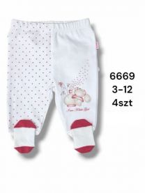 Spodnie niemowlęce Turecka (3-12M/12szt)