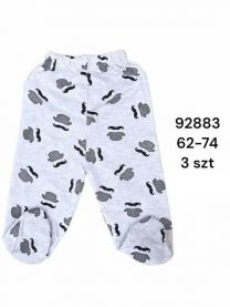 Spodnie niemowlęce Turecka (62-74/12szt)