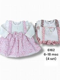 Sukienki niemowlęce Turecka (6-18M/12szt)
