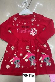 Sukienki dziewczynka Turecka (98-116/12szt)