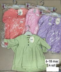 Sukienki dziewczynka Turecka (6-18M/12szt)