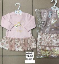 Sukienki dziewczynka turecka (74-92/12szt)