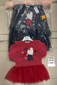 Sukienki dziewczynka turecka (74-92/12szt)