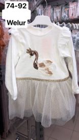 Sukienki dziewczynka Turecka (74-92/12szt)