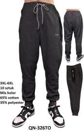 Spodnie dresowe męskie (3-6XL/10szt)