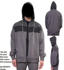 Bluzy z kapturem męskie (3-6XL/10szt)