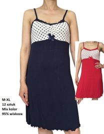 Koszula nocna damska (M-XL/12szt)