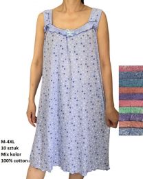 Koszula nocna damska (M-4XL/10szt)