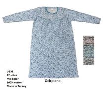 Koszula nocna damska-Ocieplane (L-3XL/12szt)