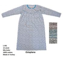 Koszula nocna damska-Ocieplane (L-3XL/12szt)