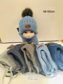 Komplet Czapki Dziecięce (48-50/10kpt)