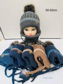 Komplet Czapki Dziecięce (50-52/10kpt)