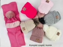 Komplet czapki damskie (uniwersalny/12kpt)