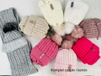 Komplet czapki damskie (uniwersalny/12kpt)