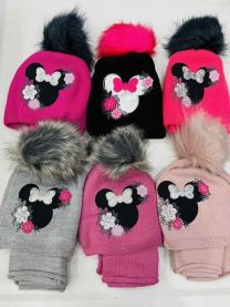 Komplet Czapki Dziecięce (uniwersalny/12kpt)