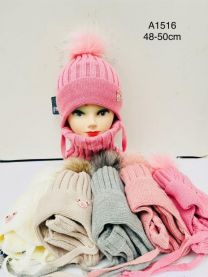 Komplet Czapki Dziecięce (48-50/10kpt)