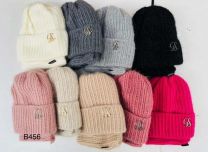 Komplet czapki damskie (uniwersalny/12kpt)