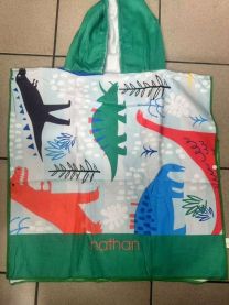 ponczo dzieci biorą kąpiel (70x100cm/12szt)