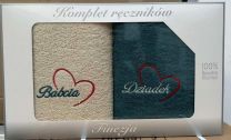 Komplet Ręczniki-dzień babci (70x140 + 70x140cm/6kpt)