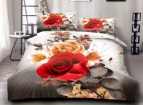 Komplet pościeli 3D 4 częściowy (160x200cm/6kompletów)