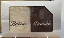 Komplet Ręczniki-dzień babci (70x140 + 70x140cm/6kpt)