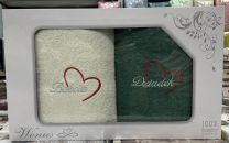 Komplet Ręczniki-dzień babci (70x140 + 70x140cm/6kpt)