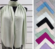 Szaliki damskie (uniwersalny/12szt)