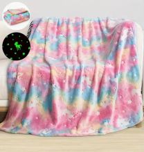 Miękki koc Świecący w ciemności (150x200cm/6szt)