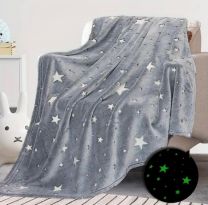 Miękki koc Świecący w ciemności (150x200cm/6szt)