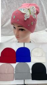 Czapki Damskie (uniwersalny/12szt)